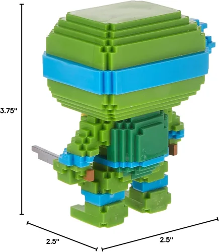 Miniatura 3 de Funko 8-Bit Pop: Teenage Mutant Ninja Turtles-Leonardo Figura coleccionable