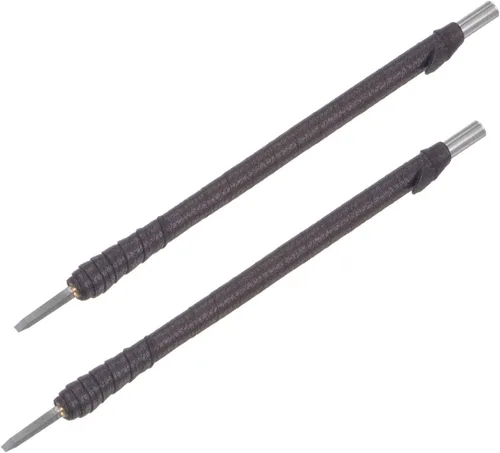 Miniatura 6 de uxcell Cuchillo para tallar cinceles de madera, carburo de tungsteno de 0.197 in, punta plana, herramienta de mano para carpintería, Graver de 5.906