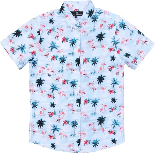 Miniatura 70 de Molokai Surf - Camisas hawaianas de manga corta con botones y corte ajustado