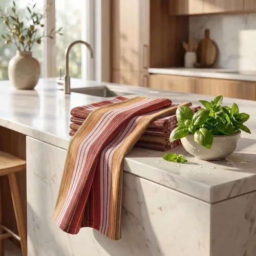 Miniatura 253 de Urban Villa Toallas de cocina 100% algodón para cocina (juego de 6) 20"x30" toallas de cocina altamente absorbentes, juego de ropa de cocina