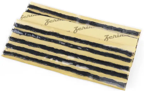 Miniatura 9 de TS-235D50 Kit de reparación de pinchazos de neumático plano, inserto de 50 piezas, tiras de reparación de neumático negro de 3.5 x 200 mm
