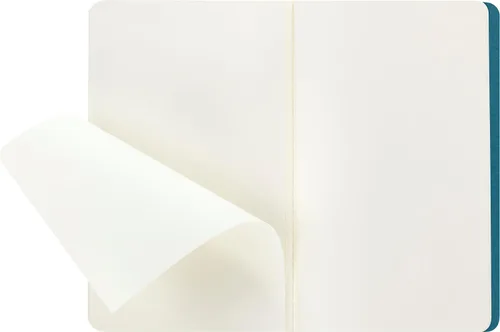 Miniatura 4 de Moleskine Cahier - Cuaderno de tapa suave, tamaño L (5 x 8.25 pulgadas), hojas en blanco, tapa azul (azul brisk), 80 páginas (juego de 3)