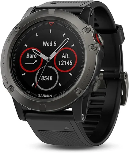 Miniatura 7 de Garmin fēnix 5, Smartwatch Multisport GPS Premium y Resistente, Azul Granito Granito Azul