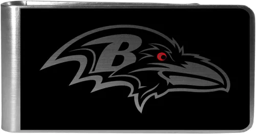 Miniatura 4 de Siskiyou NFL Unisex Black and Steel Money Clip
