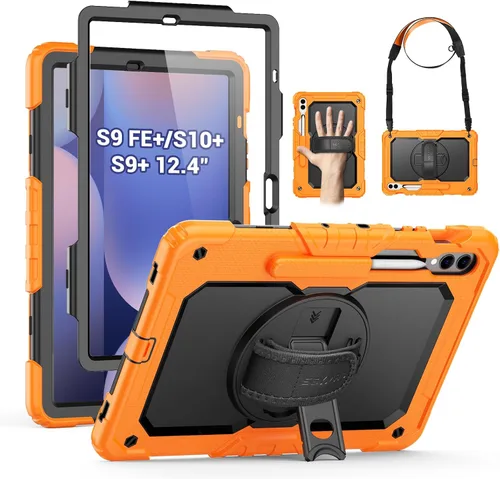 Miniatura 28 de SEYMAC Funda protectora resistente a prueba de golpes para Samsung Galaxy Tab A9 de 8.7 pulgadas 2023 (SM-X110/X115/X117), resistente a prueba