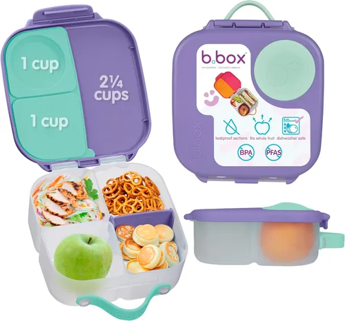 Miniatura 24 de b.box Mini lonchera de Batman, recipientes para aperitivos para niños, reutilizable, pequeña caja Bento para el almuerzo, contenedor de aperitivos