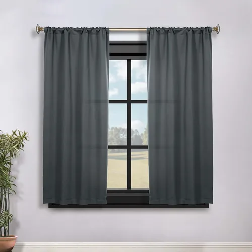 Miniatura 144 de Superior Cortinas Opacas, Oscurecimiento de Habitación, Dormitorio, Cortinas, Cocina, Acentos de Ventana de Sala de Estar, Bloqueo Solar, Térmico