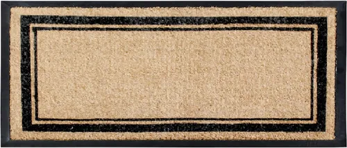 Miniatura 147 de A1HC Tapete para Puerta de Fibra de Coco Natural y Caucho, 30"x48" – Grueso, Duradero, Resistente, Anti-Desprendimiento, Resistente a