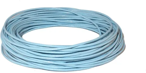 Miniatura 9 de Cordones de cuero redondos de 0.039 in para collares, fabricación de joyas, 32.8 ft (10.93 yardas) para trabajo de cuentas, proyectos de bricolaje