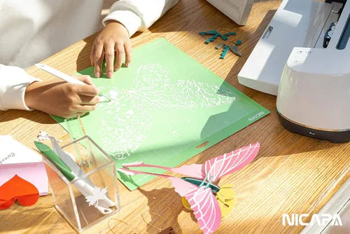 Miniatura 2 de Alfombrilla de corte de agarre estándar para Cricut Maker 3/Maker/Explore 3/Air 2/Air/One (12 x 12 pulgadas, 2 unidades)