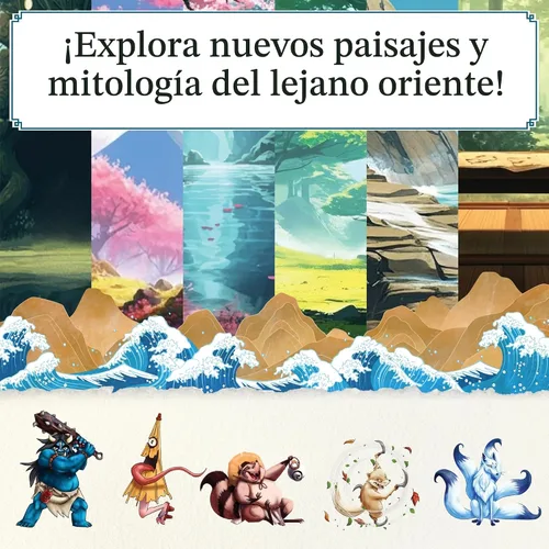 Miniatura 3 de DragonIsles – Juego de mesa de aventura familiar de fantasía para 2-5 jugadores, a partir de 10 años – ¡Un viaje de tierras lejanas y fortunas!