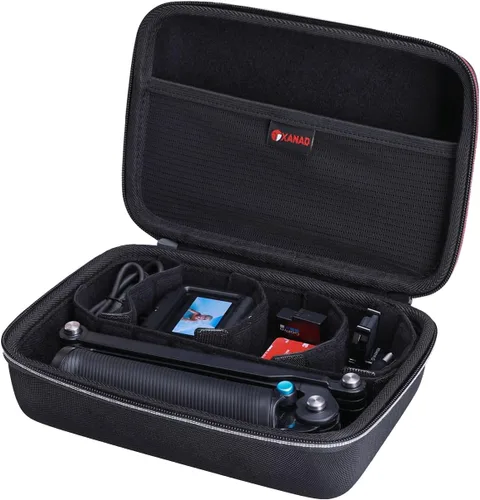 XANAD Funda rígida para GoPro Hero 13 12 11 10 9 8 7 6/DJI Osmo Action 5 4 / Osmo Nano/Osmo 360 / Insta360 GO Ultra GO3S / Ace Pro 2 cámaras de