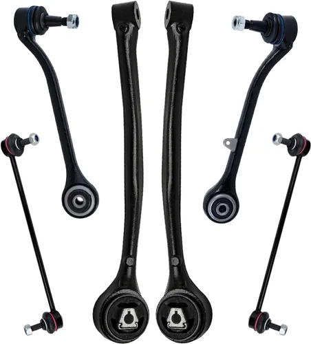 Miniatura 59 de Detroit Axle - Kit de extremo delantero para Chrysler 300 Dodge Charge Challenger 2011-2023, 2 brazos de control inferiores traseros 2 rótulas