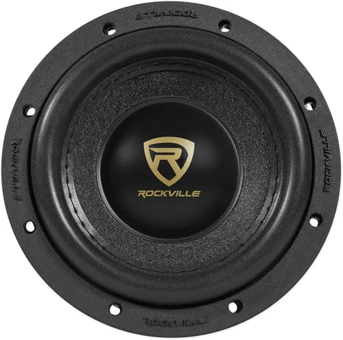 Miniatura 2 de Rockville W65K9D2 6.5 "1000 W Peak Subwoofer de audio para automóvil Dual 2-Ohm Sub 250w RMS CEA nominal