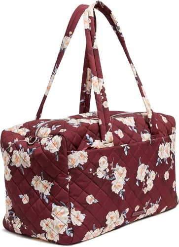 Miniatura 2 de Vera Bradley Bolsa de viaje grande de sarga de rendimiento para mujer, Floraciones y ramas