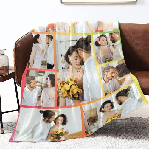 Miniatura 10 de Mantas personalizadas con foto, manta de fotos personalizada, mantas personalizadas con imagen, regalos personalizados para mujeres, hombres