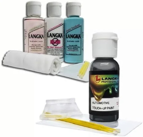 Miniatura 3 de Langka Pintura de retoque de 1 onza compatible con Chevrolet, Onix, GB8WA384A, Ebony Twilight Metallic.