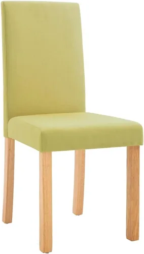 Miniatura 4 de 2-Pack Black Fabric Dining Chairs with Rubber Wood Frame, Modern Farmhouse Accent Chairs for Kitchen Dining Room, Comfortable Upholstered Seats