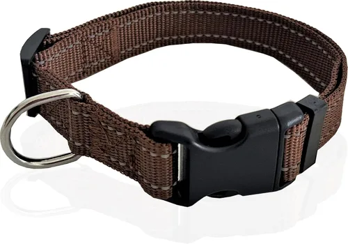 Miniatura 14 de Collar ajustable de nailon para perro, collar para mascotas de 1 pulgada, 3/4 pulgadas, 5/8 pulgadas de ancho, para perros grandes, medianos