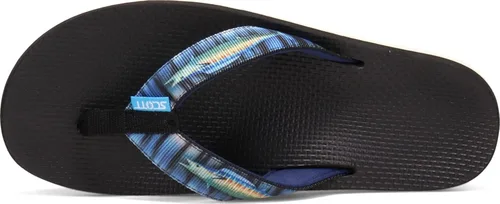 Miniatura 5 de Scott Hawaii Sandalias Kaiko para hombre, de nailon y goma, con soporte de arco y copa de talón