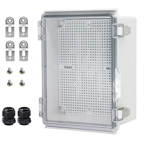 Miniatura 34 de Caja Eléctrica Impermeable para Exteriores Caja de Conexiones Resistente a la Intemperie IP67 Carcasa de Plástico ABS Caja de Proyecto