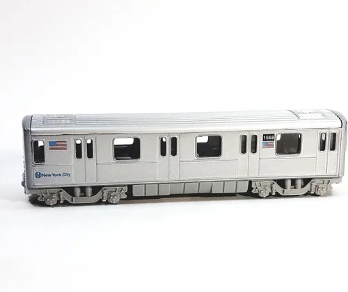 Miniatura 4 de METRO Modelo de tren de metro fundido a troquel 7