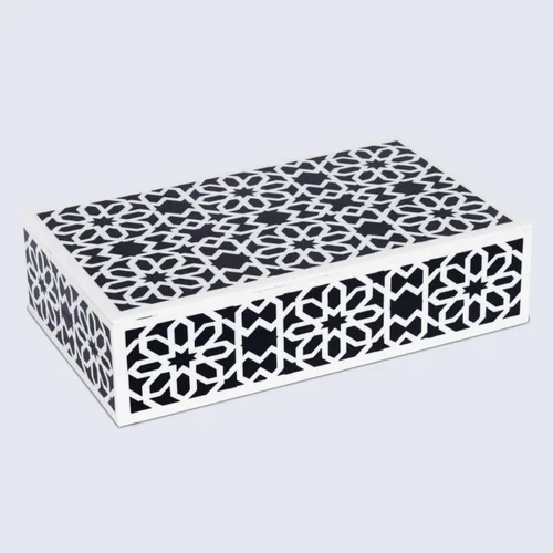 Miniatura 7 de Handicrafts Home Colección Shiraz - Joyero decorativo hecho a mano para recuerdos, baratijas y decoración del hogar, caja para almacenamiento