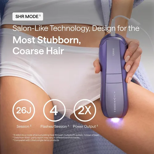 Miniatura 5 de Ulike Depilación láser Air 10 Deluxe Version IPL para mujeres y hombres con tecnología de enfriamiento de hielo, Nealy sin dolor y reducción