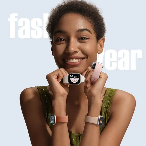 Miniatura 2 de DaQin - Paquete de 8 correas deportivas compatibles con Apple Watch de 38, 40, 41, 42, 44, 45, 46 y 49 mm, correa impermeable de silicona suave