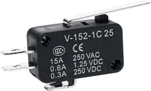 Miniatura 5 de HEXEH Interruptor de límite Micro Interruptores de viaje de límite de contacto plateado autorreset momentáneo V-15 V-151 V-152 V-153 V-154 V-155