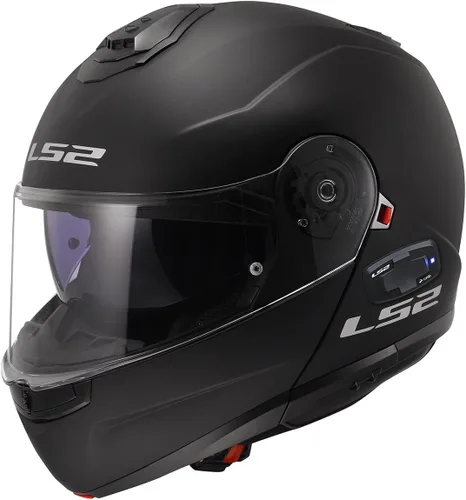 Miniatura 4 de LS2 Cascos Strobe II - Casco modular Bluetooth para motocicleta con protector solar