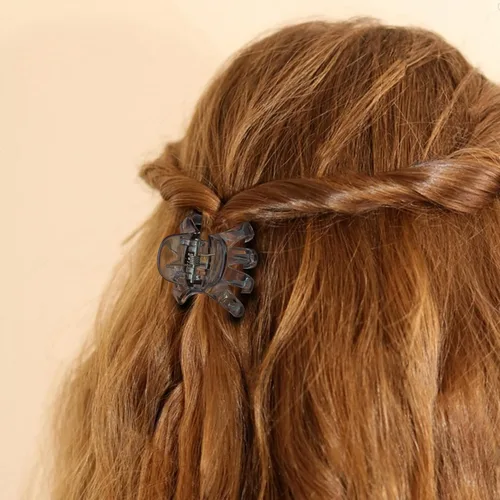 Miniatura 34 de 9 pinzas para el pelo de pulpo de 1.6 in, medianas y pequeñas, pinzas para el cabello ámbar Aceessories antideslizantes, agarres fuertes