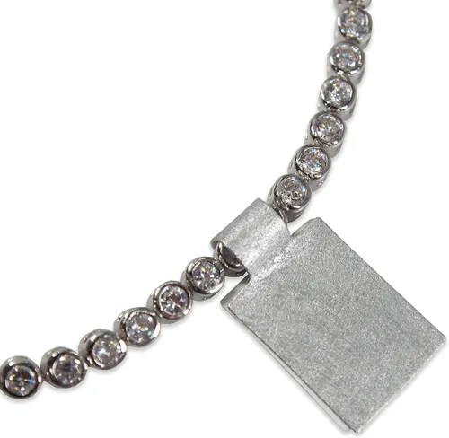 Miniatura 8 de Etiquetas de reparación de joyas, precio e identificación Rectángulo plateado 500pcs Tyvek autoadhesivo para anillos, pulseras, collares, colgantes