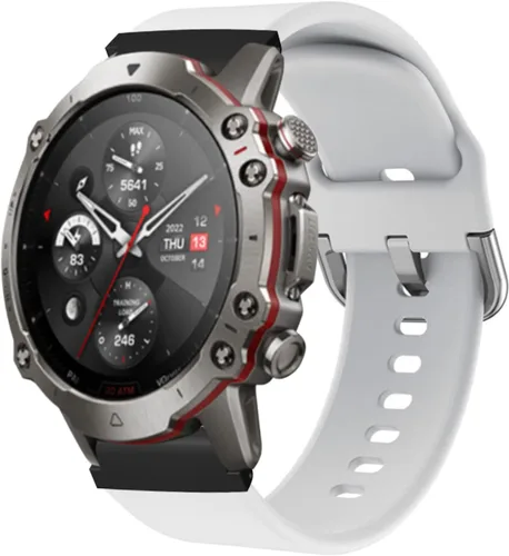 Miniatura 12 de Correas de reloj Amazfit Falcon para mujeres y hombres, correas de repuesto de silicona ajustables y duraderas para reloj inteligente Amazfit Falcon