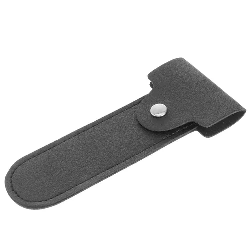 Didiseaon Funda protectora manual para afeitadora de viaje, resistente piel sintética, compacta y segura