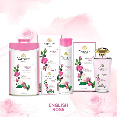 Miniatura 4 de Yardley Talco perfumado inglés, rosa