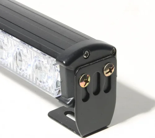 Miniatura 4 de DIYAH 28 LED 31.5 "Advertencia de emergencia Tráfico Advisor Vehículo Barra de luz estroboscópica (ámbar/blanco)