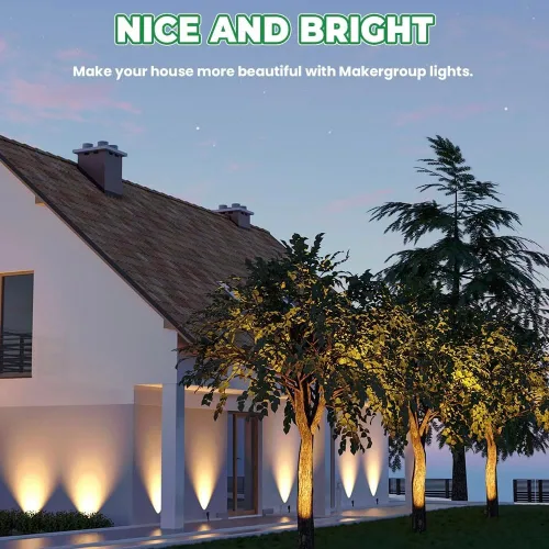 Miniatura 3 de MR11 Gu4.0 Bombilla LED Bi-pin 3W 12VAC/DC Focos LED de bajo voltaje Blanco cálido 2700K-3000K para iluminación de paisaje al aire libre y luces