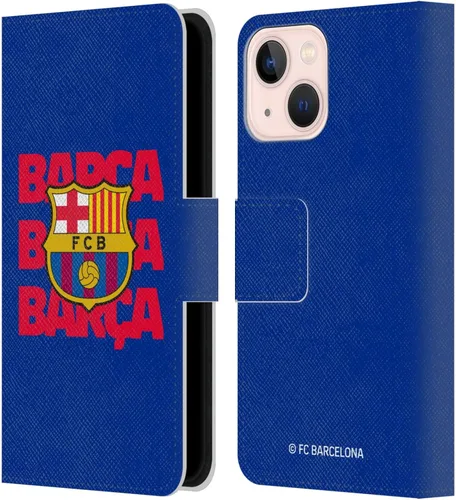 Miniatura 105 de Head Case Designs Funda de piel con licencia oficial del FC Barcelona Barca Crest Graphics para iPhone 11
