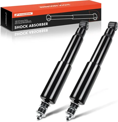 Amortiguadores delanteros A-Premium compatibles con Chevrolet y Mitsubishi | for Chevy LUV 1980-1982 & Mitsubishi Van 1987-1990 & Nissan Frontier