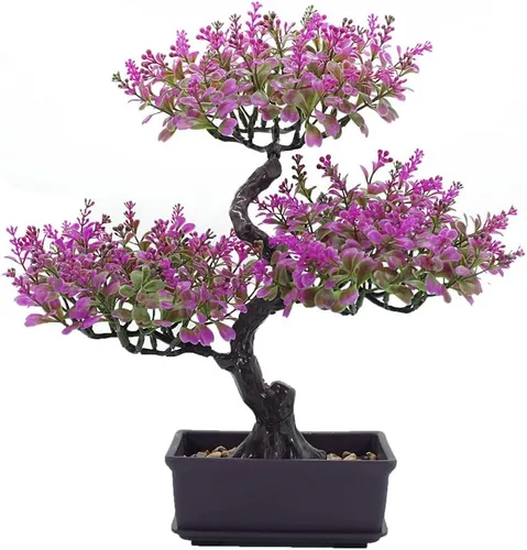 Miniatura 8 de Árbol bonsái artificial, planta bonsái, mini árbol bonsái, árbol bonsái de enebro, árboles Bonzai artificiales de interior, árboles bonsái verdes