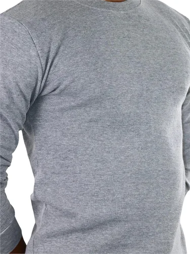 Miniatura 7 de ToBeInStyle - Camiseta térmica de manga larga, pesada o de peso medio, para hombre