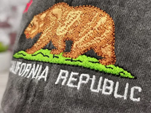 Miniatura 3 de Hepandy Sombreros bordados de California Bear