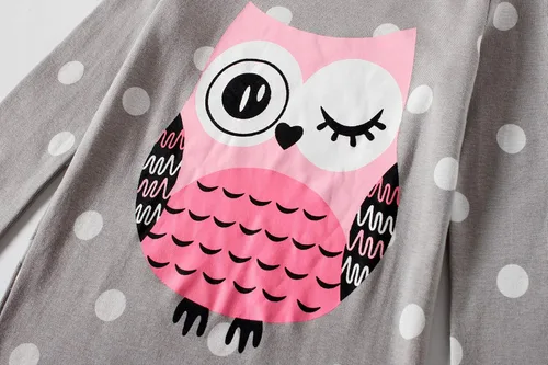 Miniatura 3 de Family Feeling Conjunto de pijama de manga larga, diseño 100% de algodón, para niños pequeños