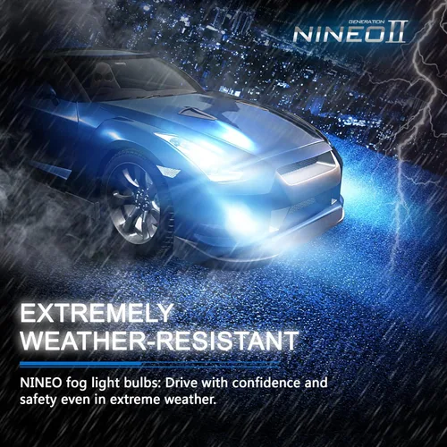 Miniatura 6 de NINEO Bombilla LED antiniebla H11 H16 H8, 300% más brillante, 5530 chips 6500K xenón blanco impermeable, paquete de 2