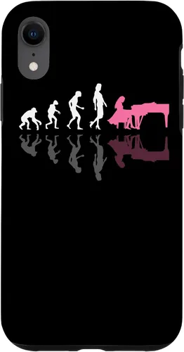 Miniatura 23 de iPhone 13 Pro Evolution of Women Piano Músico Retro Vintage Pianist Case