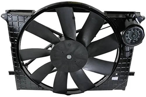 Miniatura 120 de TRQ Conjunto de ventilador de refrigeración del radiador CH3115205 compatible con Jeep Renegade 2019-2021