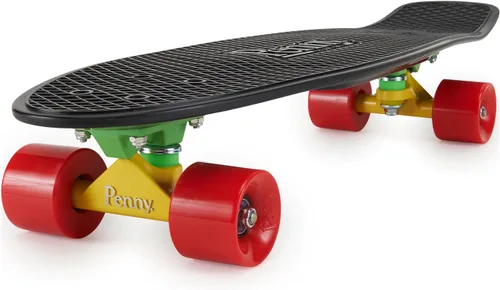 Miniatura 2 de Penny Australia, 27 pulgadas Rasta Penny Board, el monopatín plástico original