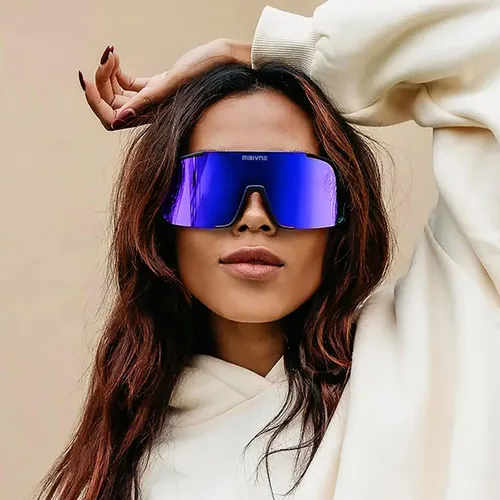 Miniatura 8 de maivnz Gafas de sol de béisbol para hombres y mujeres, protección UV400, gafas deportivas al aire libre para ciclismo, correr, golf, softbol