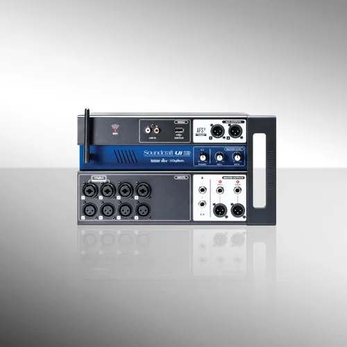 Miniatura 4 de Mezclador digital Soundcraft Ui12 (12 entradas, mando a distancia)